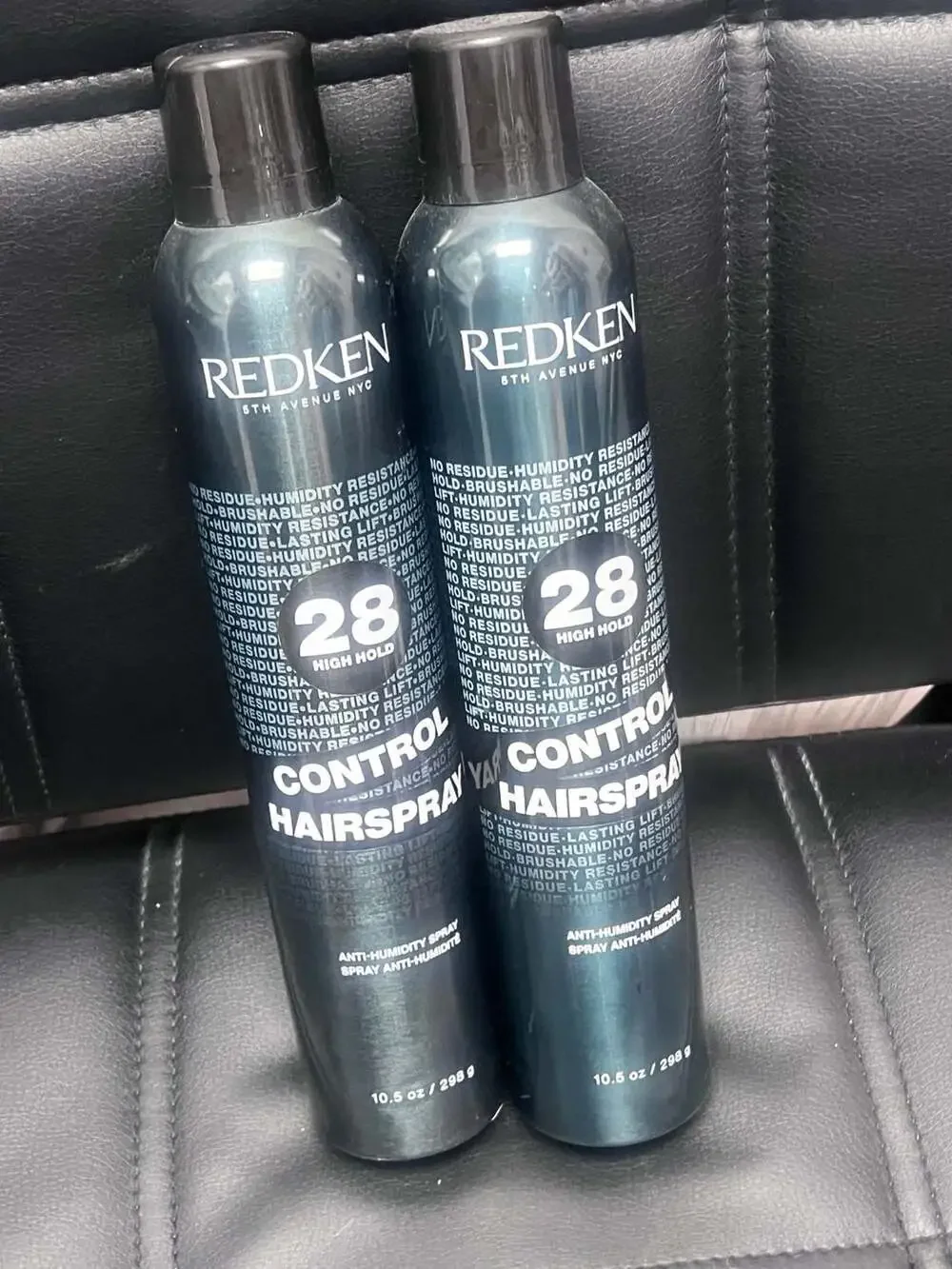 2 cans of Redken number 28 High Hold control hairspray